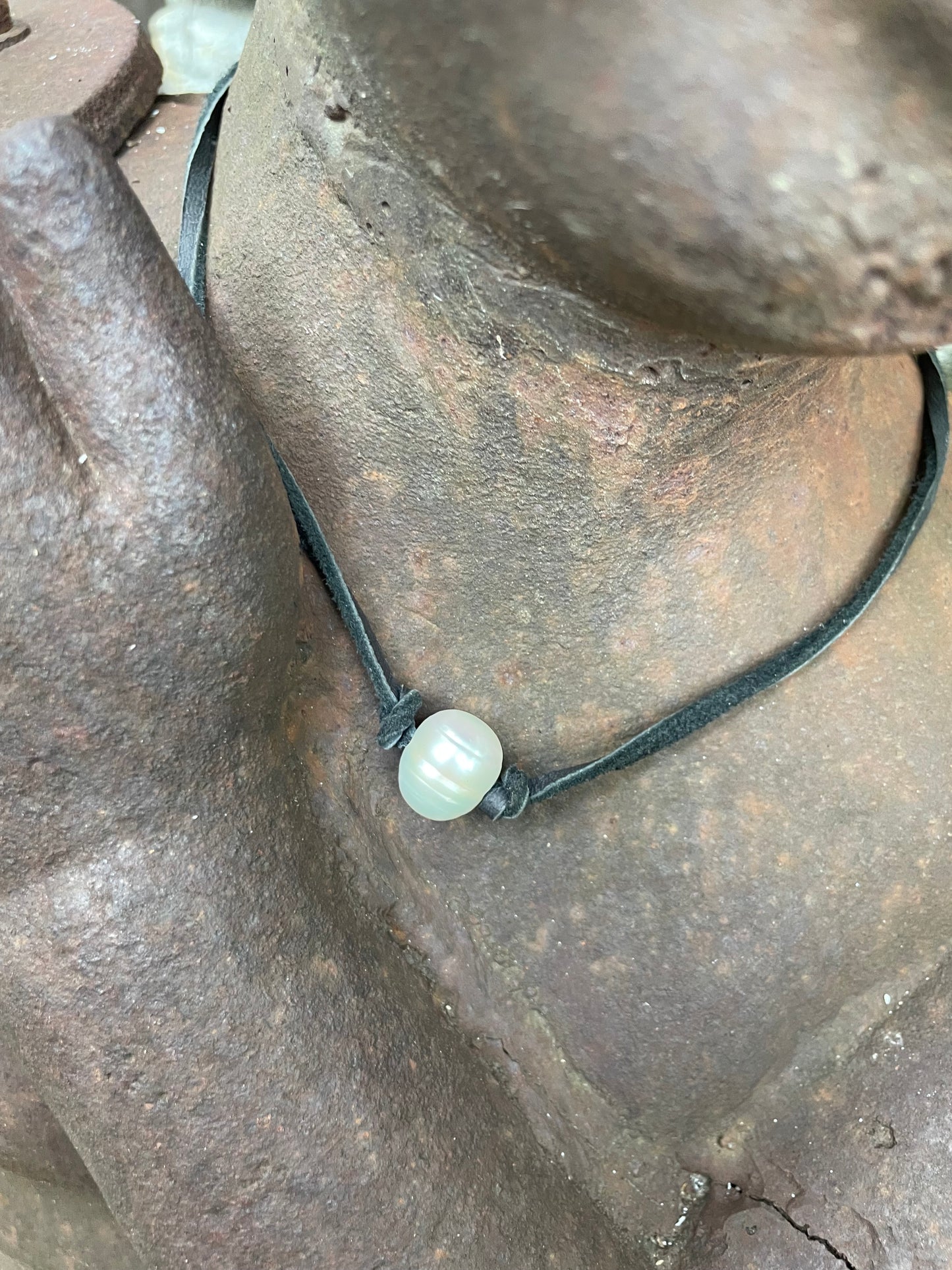 The Laramie Leather Necklace Collection by Amy Louise Set of 5.