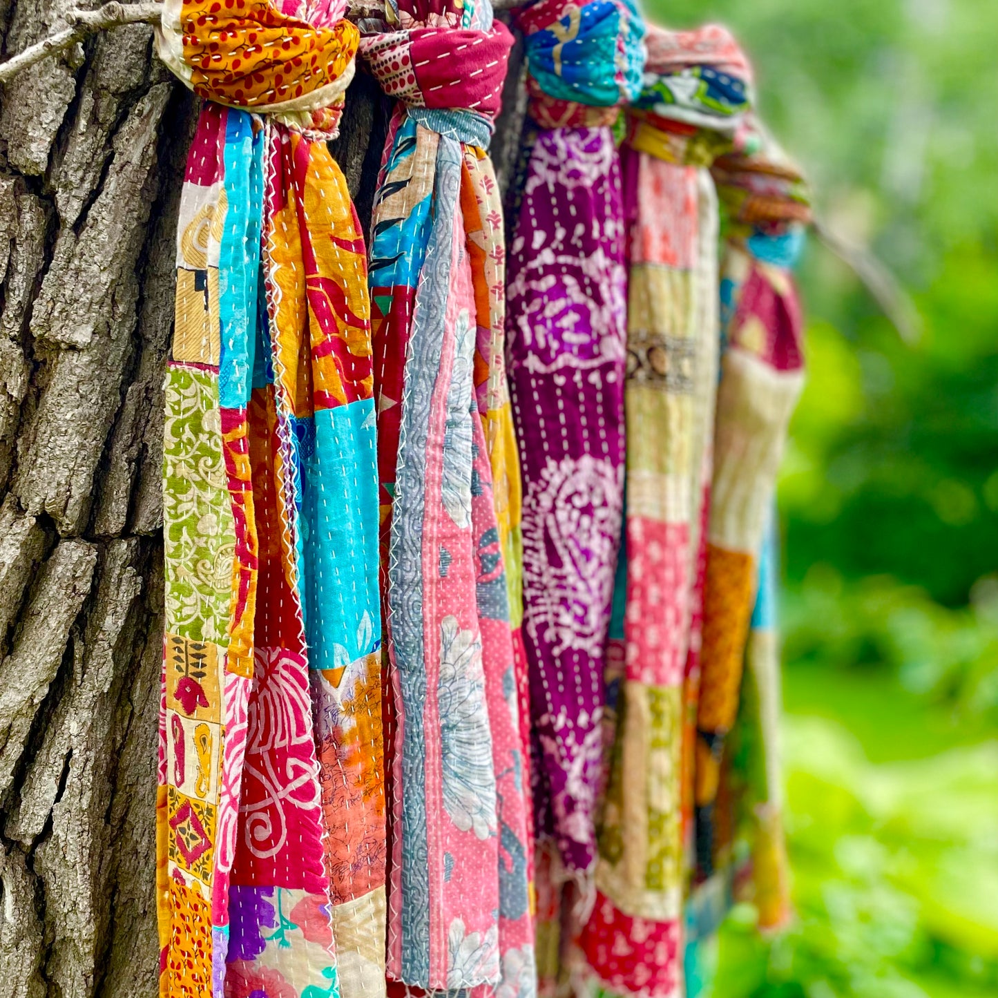 Carmel Kantha Scarf