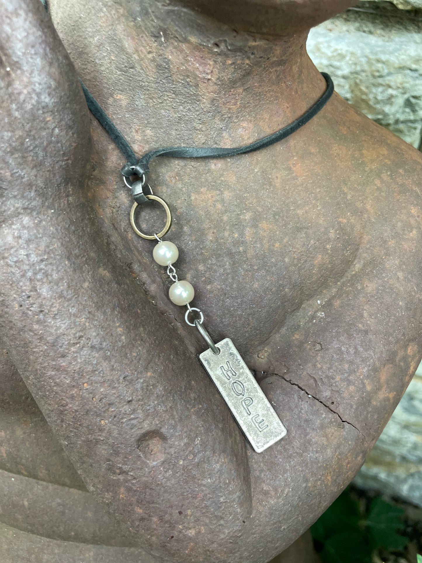 The Laramie Leather Necklace Collection by Amy Louise Set of 5.