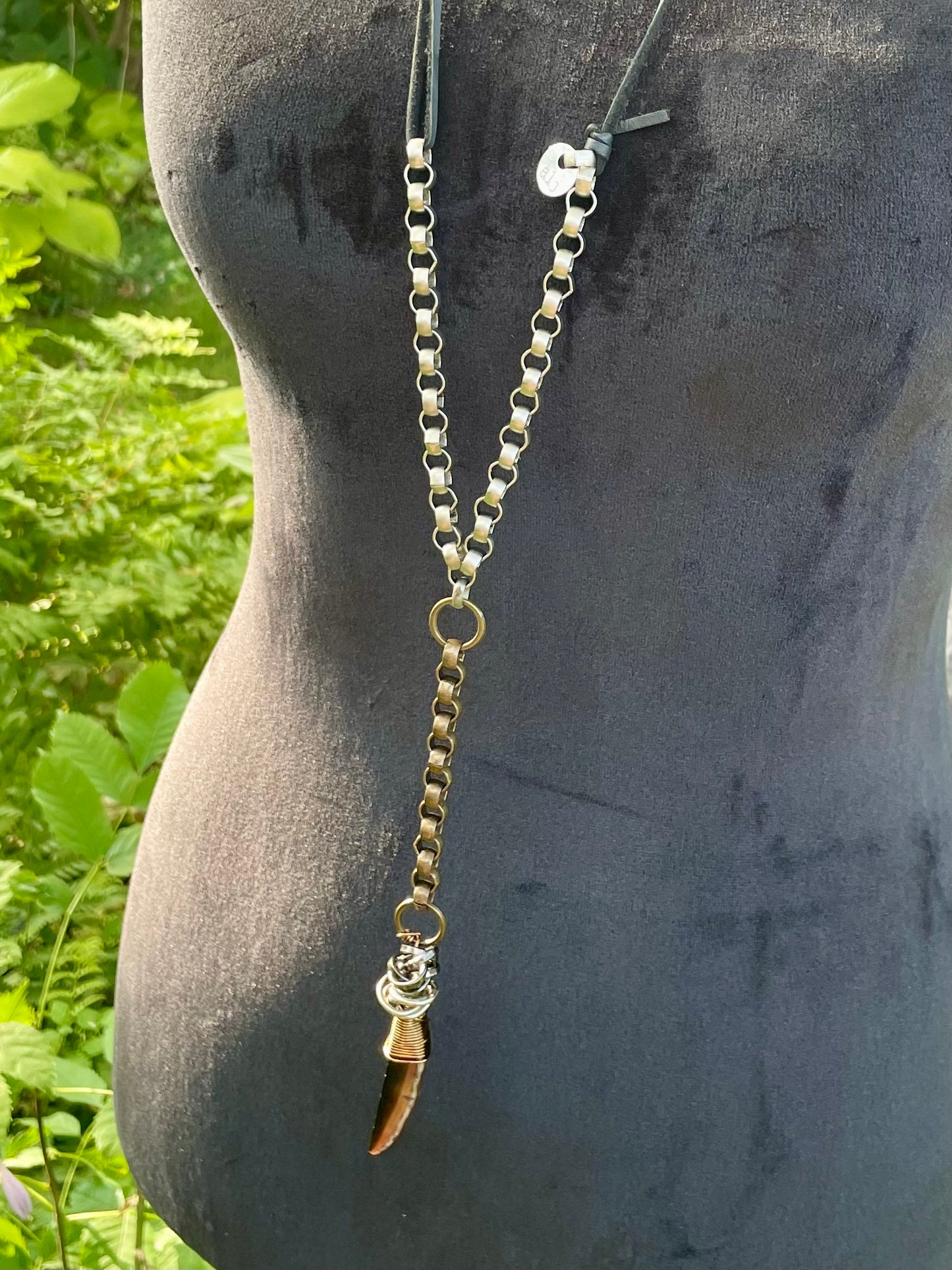 The Laramie Leather Necklace Collection by Amy Louise Set of 5.