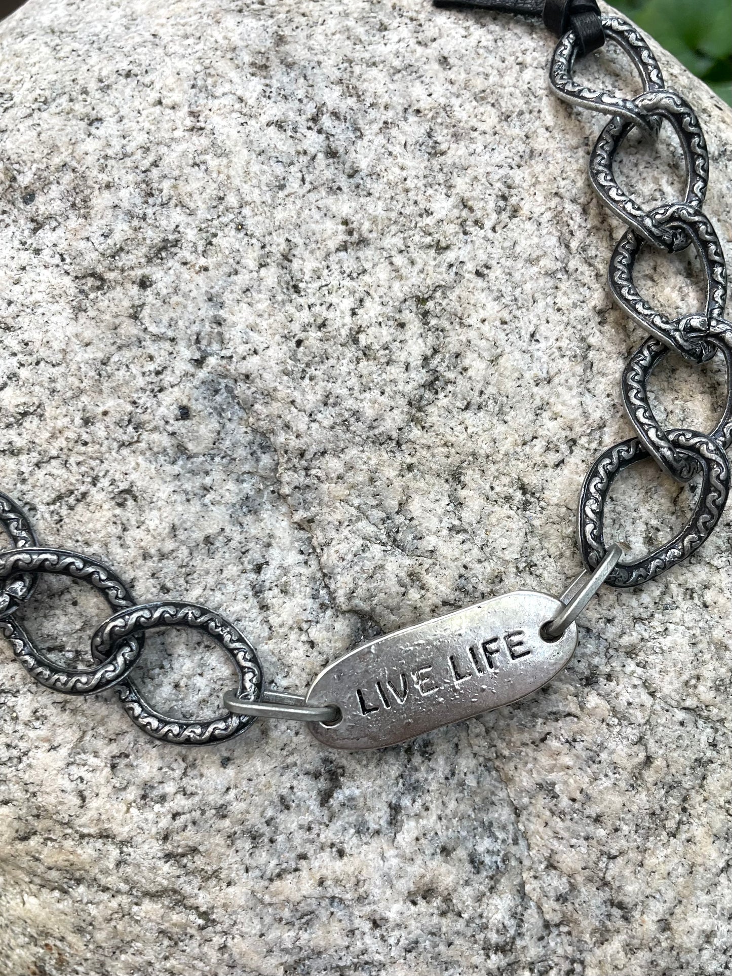 The Laramie Leather Necklace Collection by Amy Louise Set of 5.