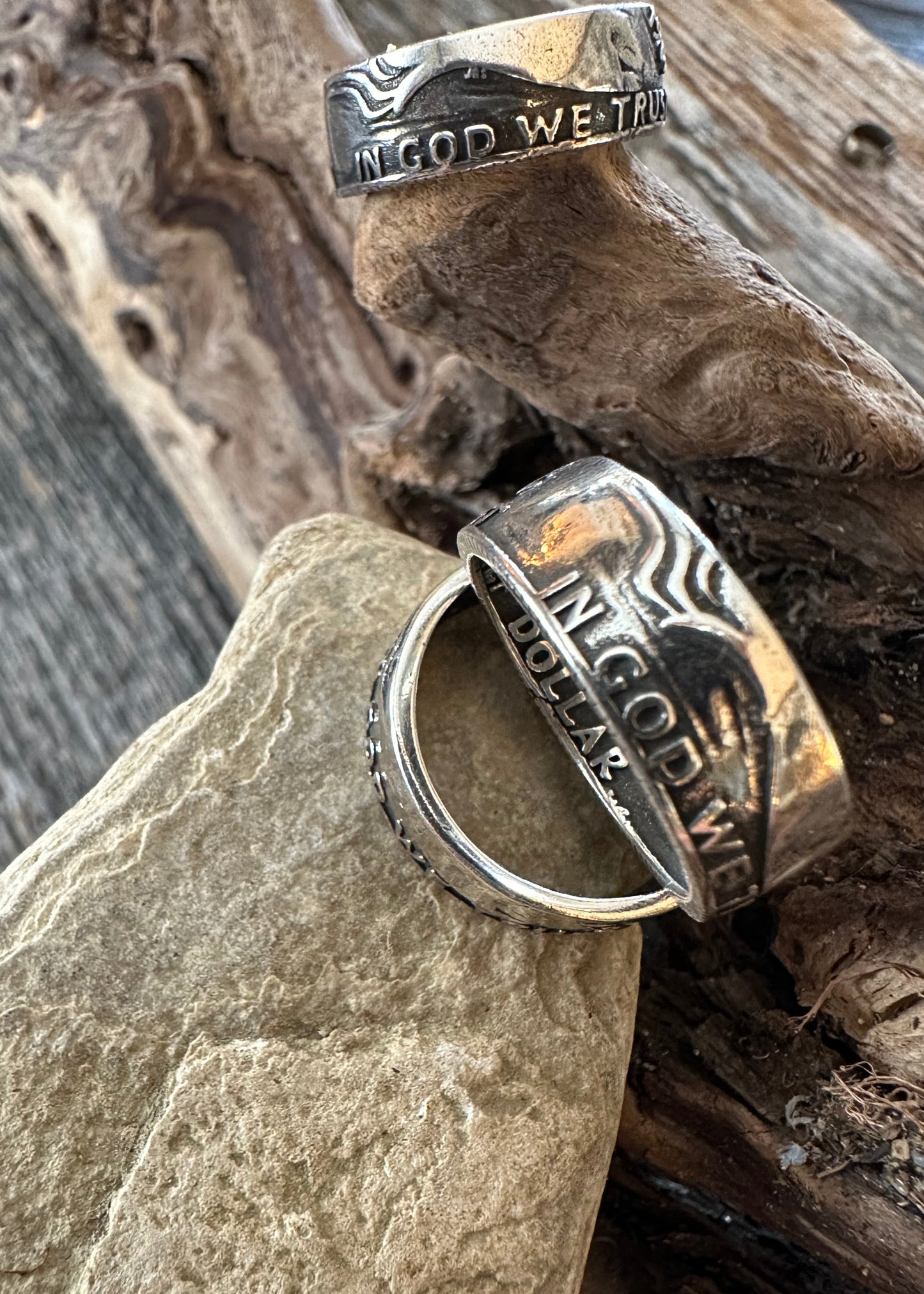We Trust Silver Ring