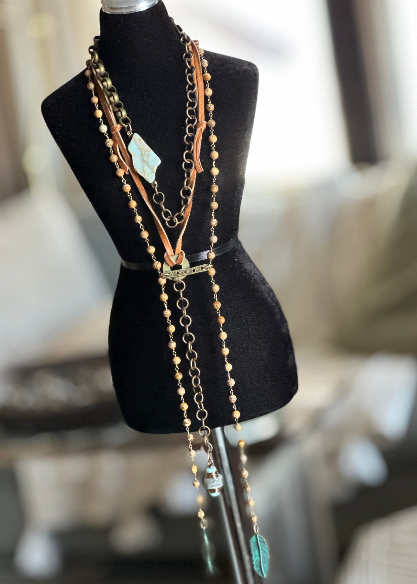 Bozeman Collection Turquoise River Line - One