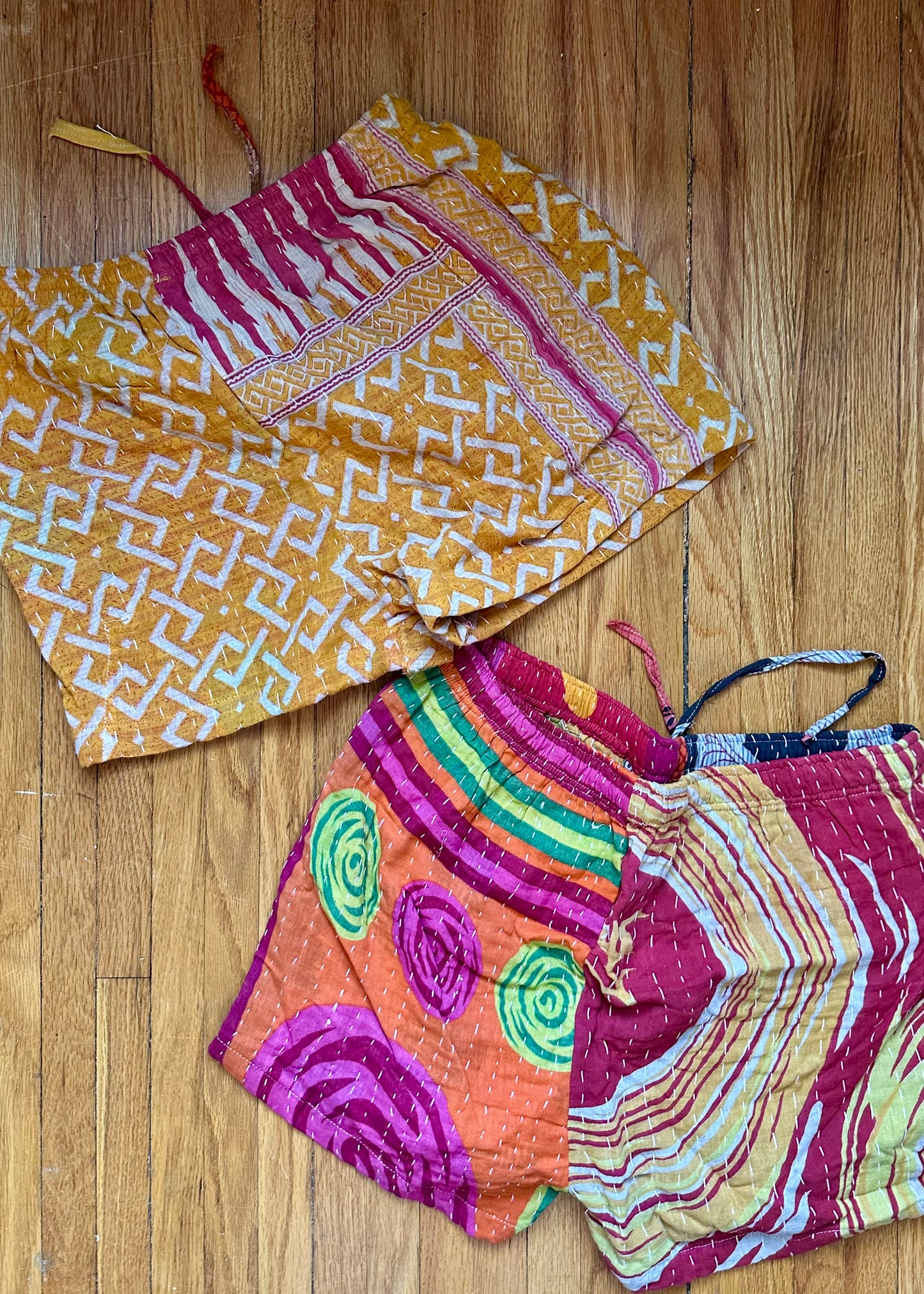 Corinne Kantha Pajama Short -Set of three/ Set of two
