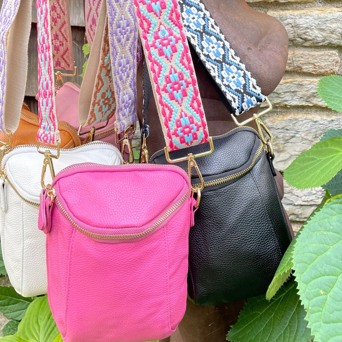 Freedom Crossbody Bag - Hot Pink
