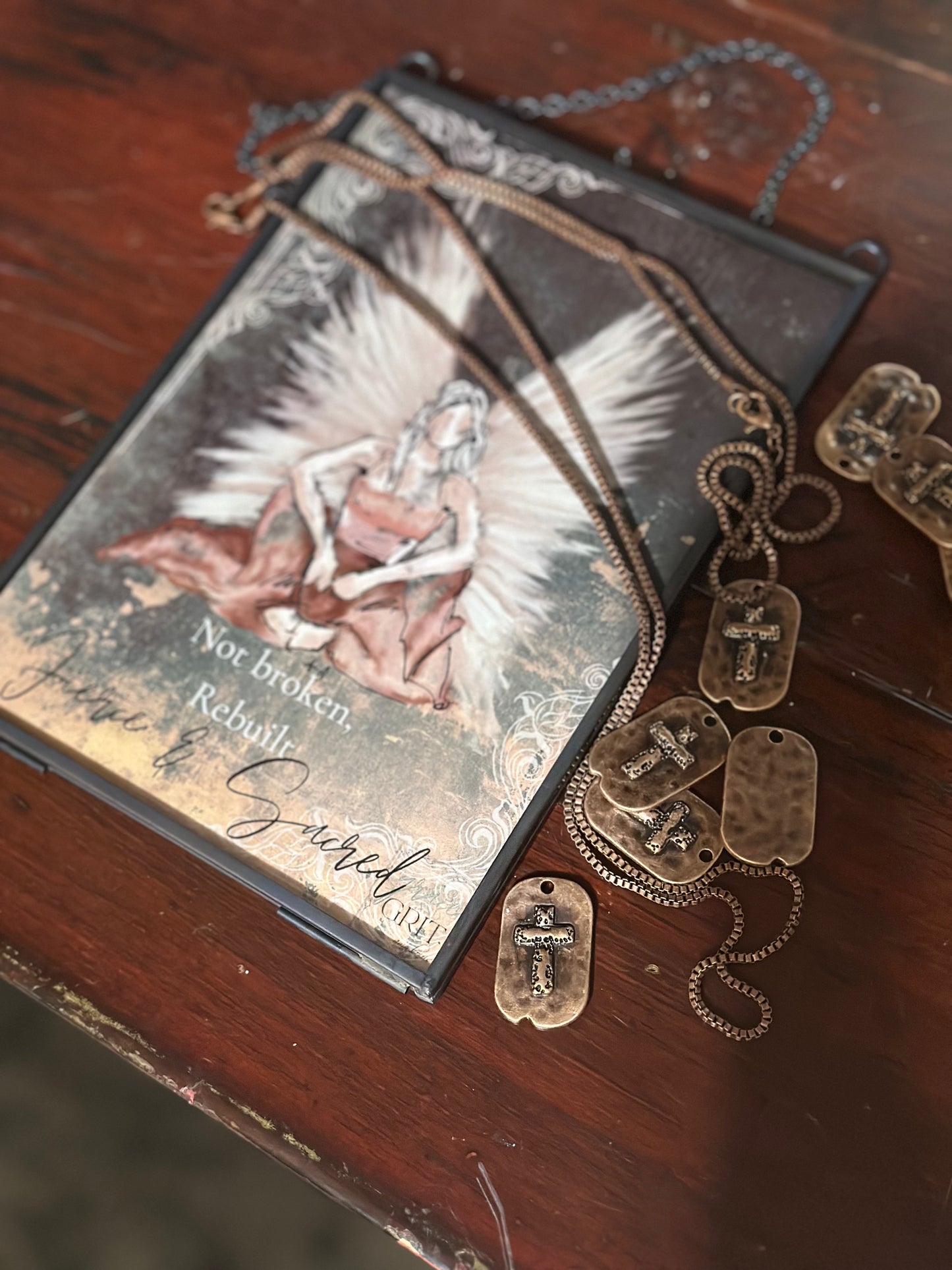 Marcelline Necklace (Sacred Cross)