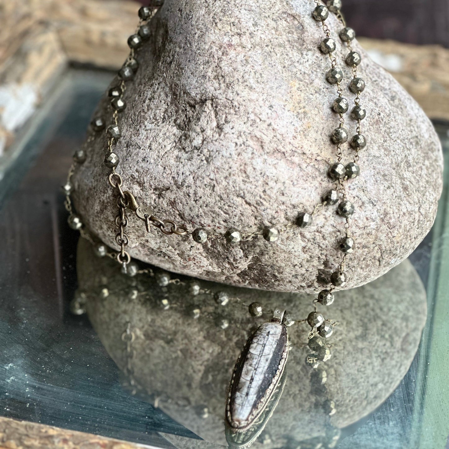 Amy Louise Fossil Necklace