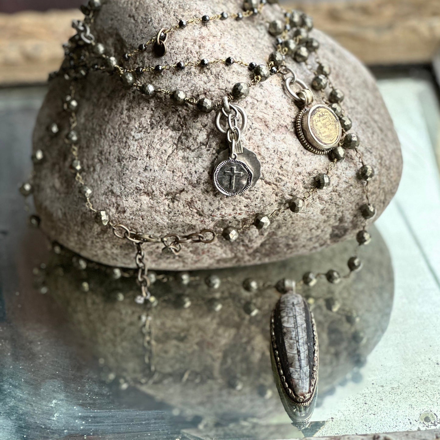 Amy Louise Fossil Necklace