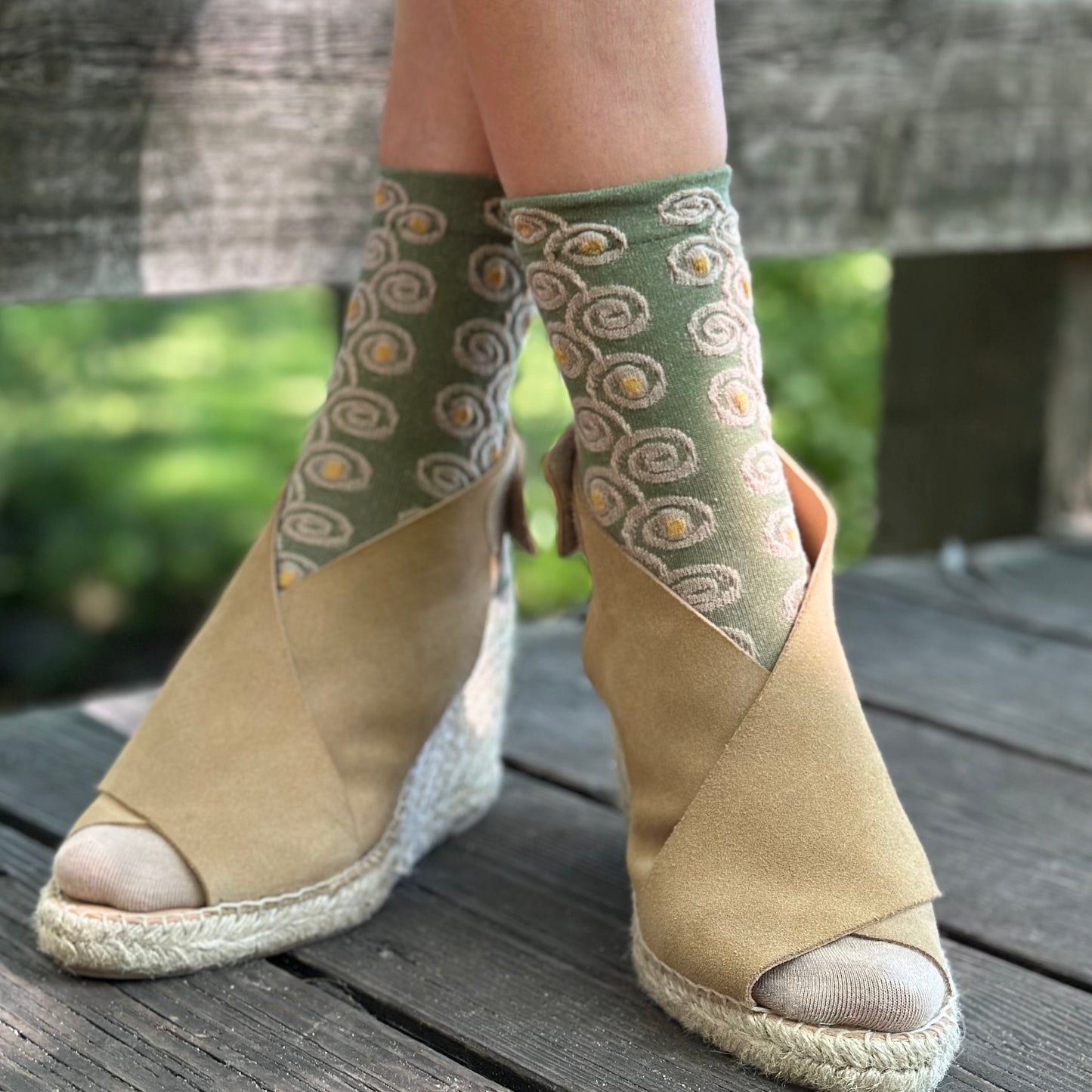 Happy Fashion Crew Socks.