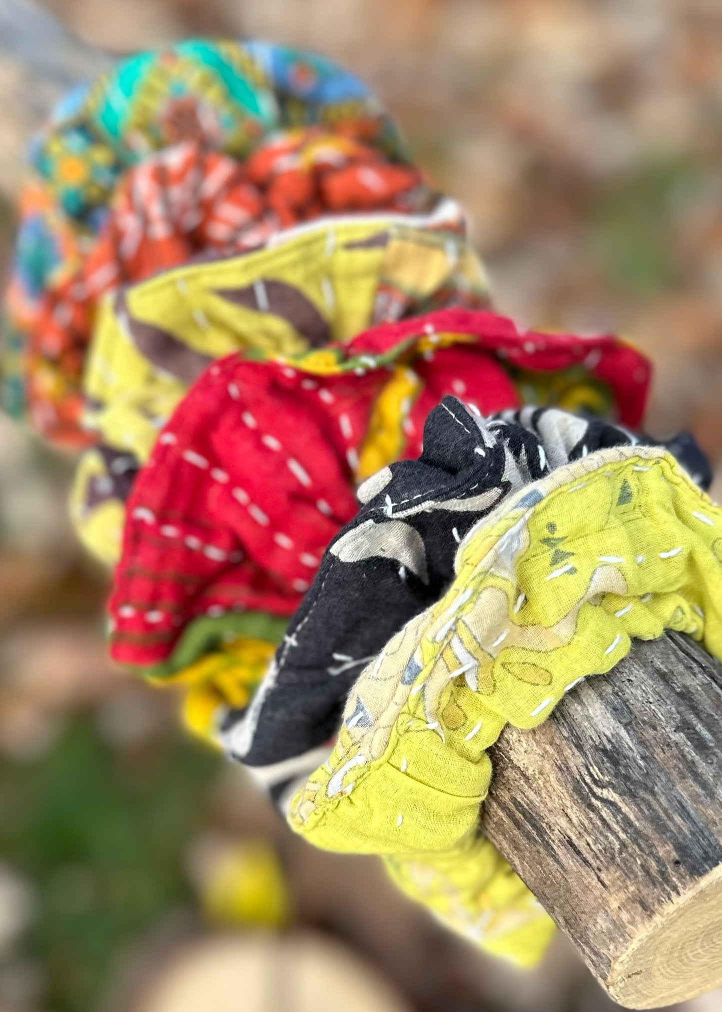 Bobbie Hair Scrunchie/Set of 6.