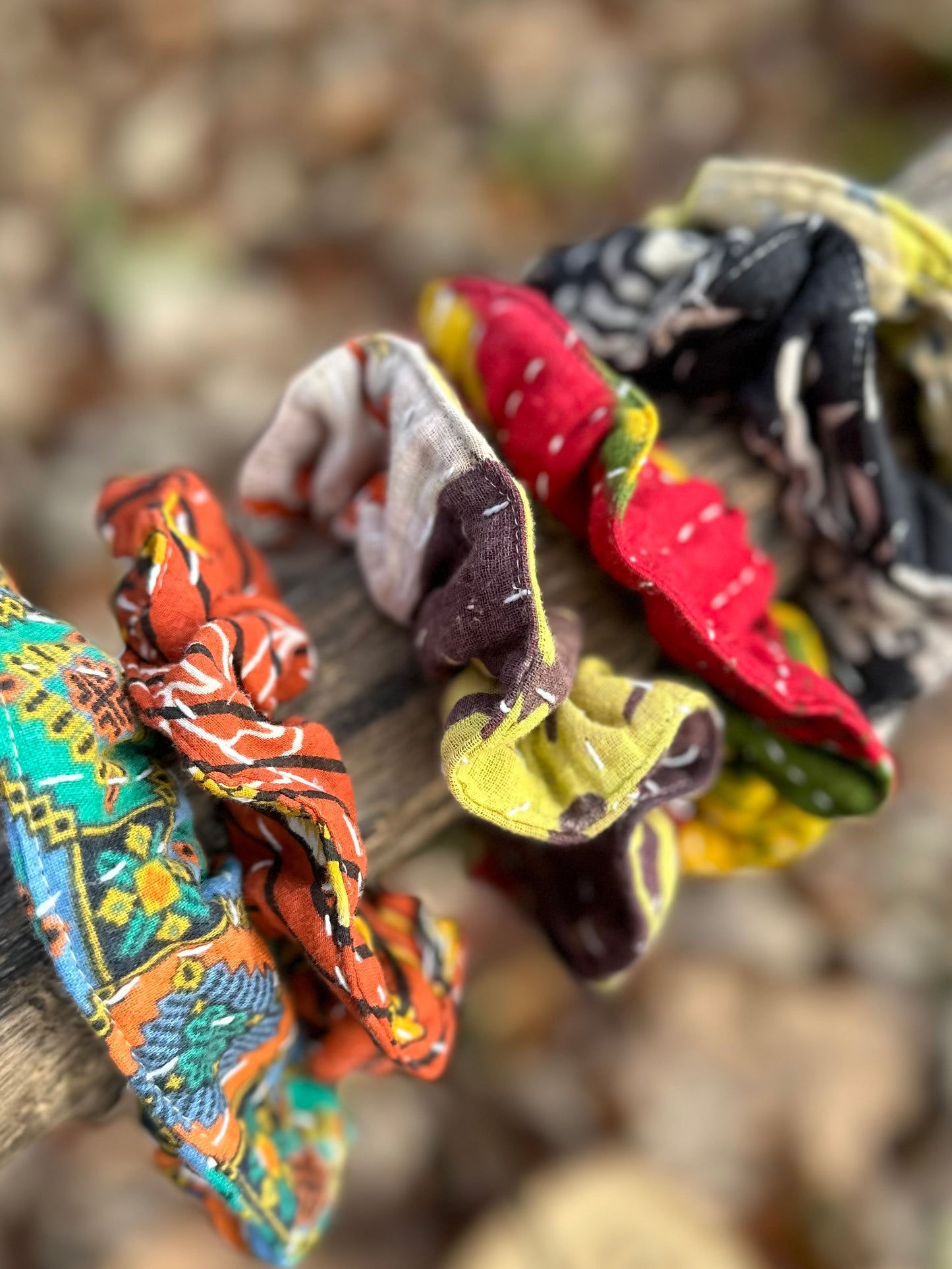 Bobbie Hair Scrunchie/Set of 6.