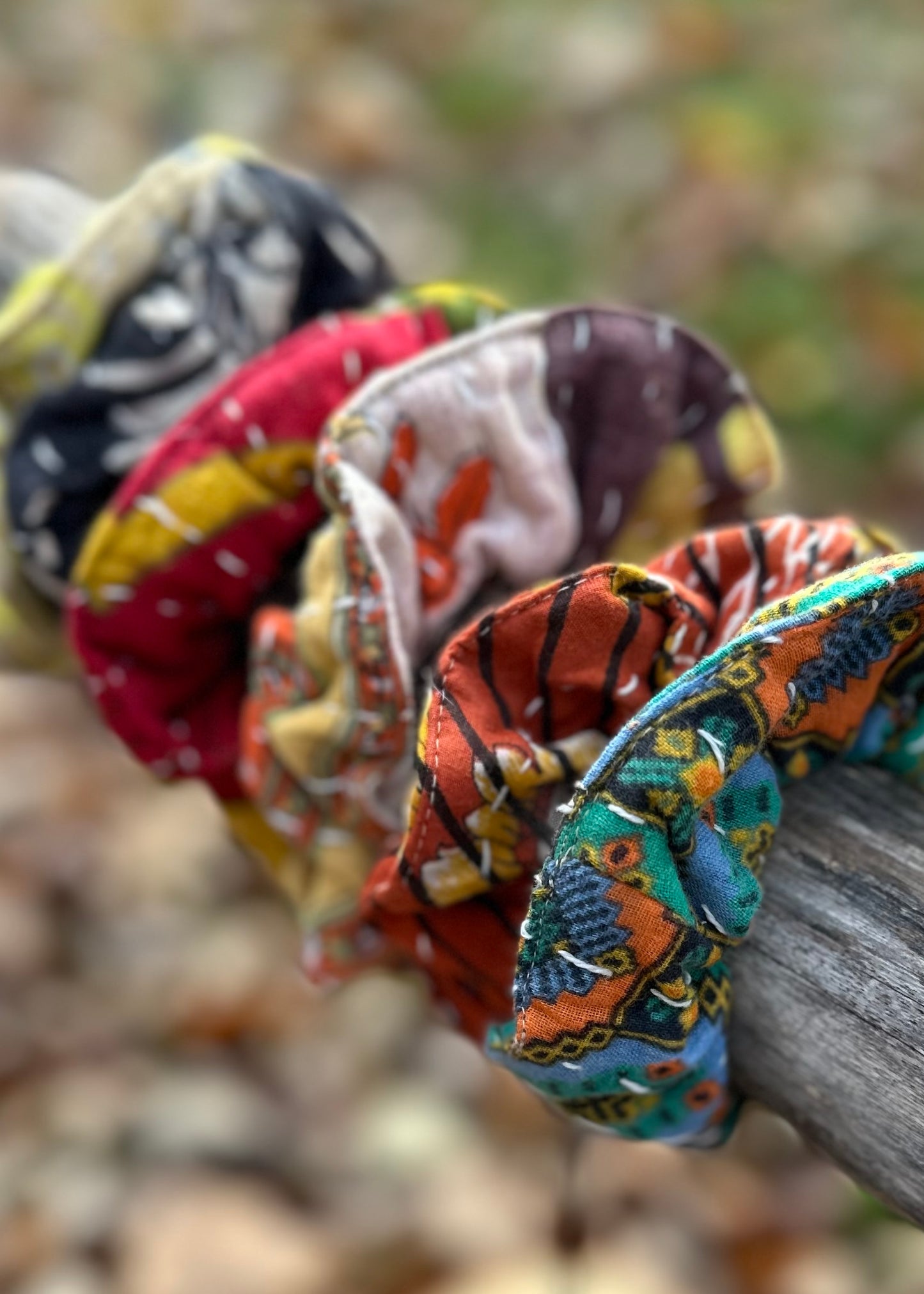 Bobbie Hair Scrunchie/Set of 6.
