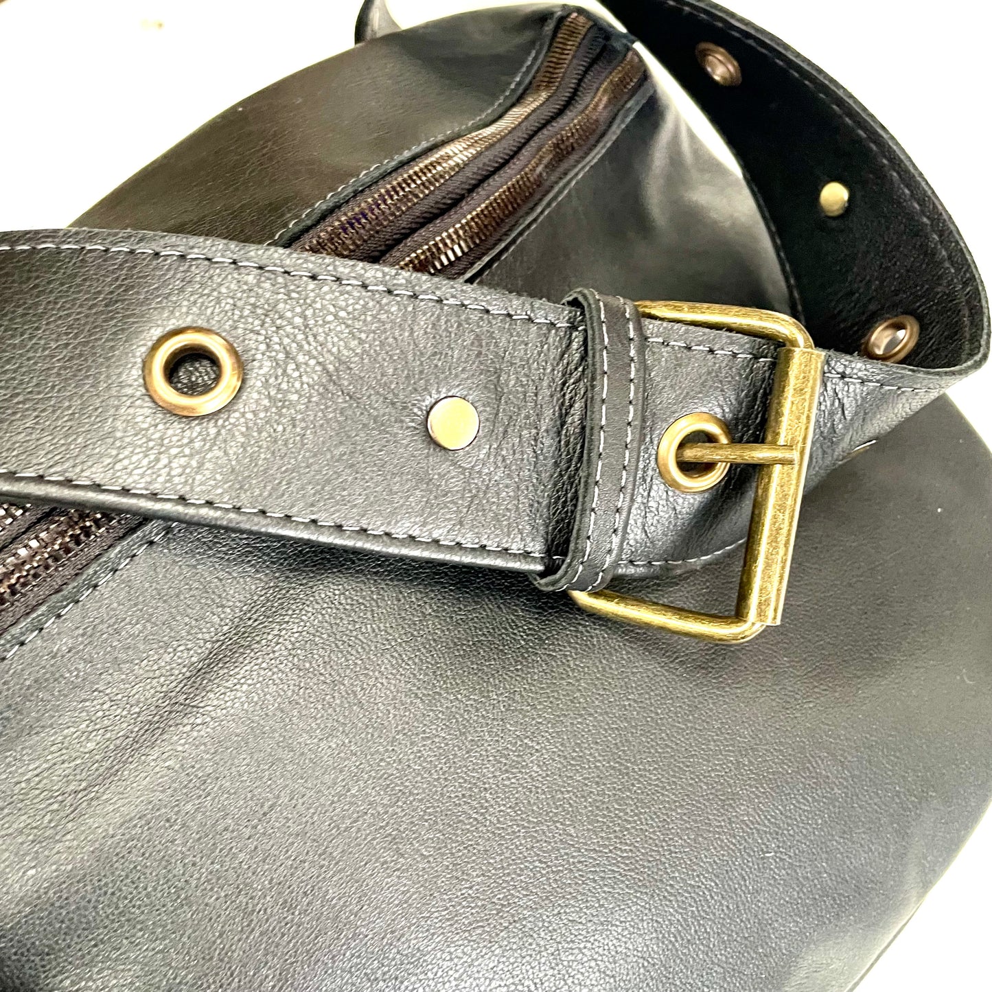 Marley Leather Sling Bag - Black