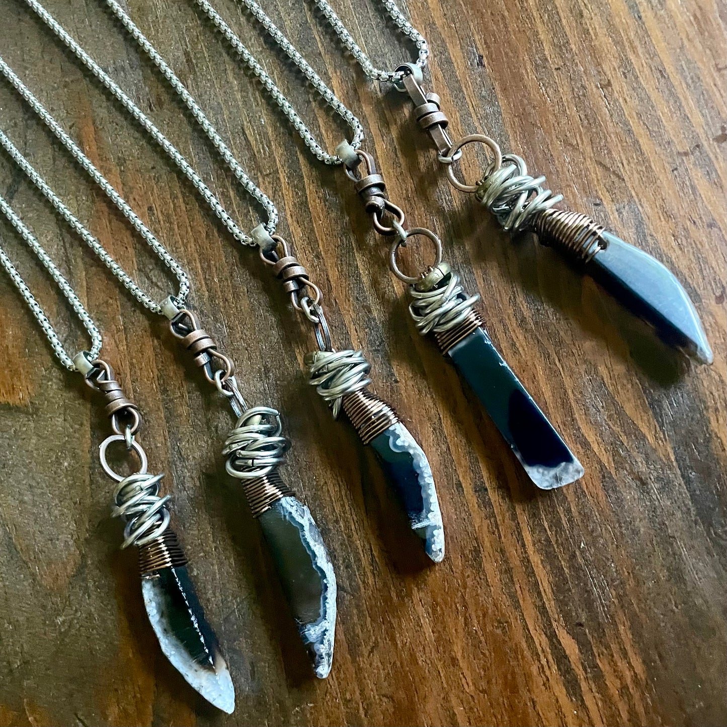 Renegade Black Agat Necklace.