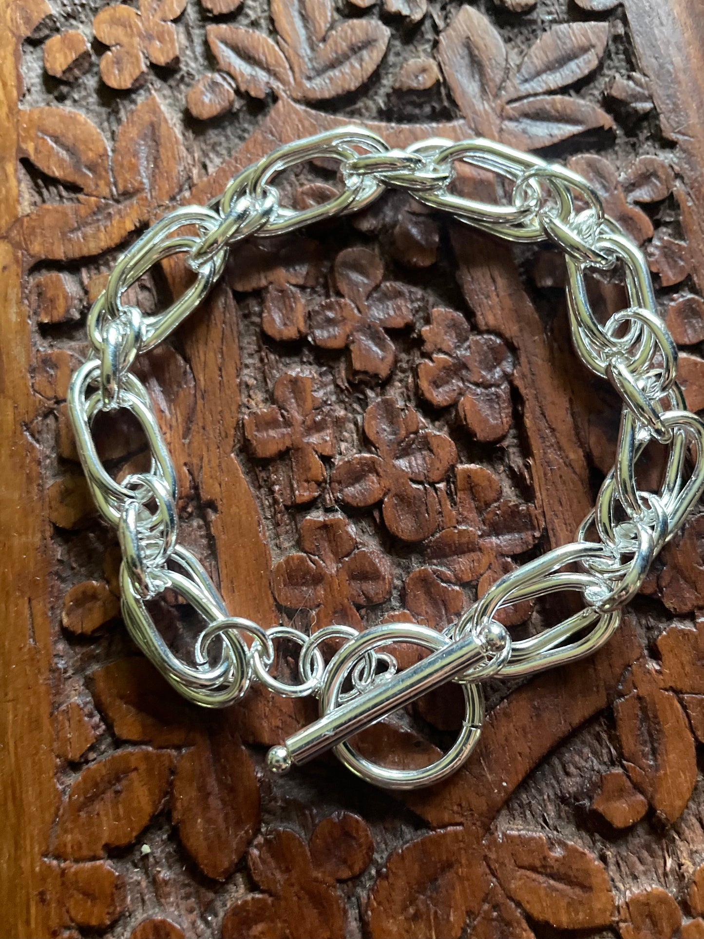 Silver Creek Sterling Link Bracelet.