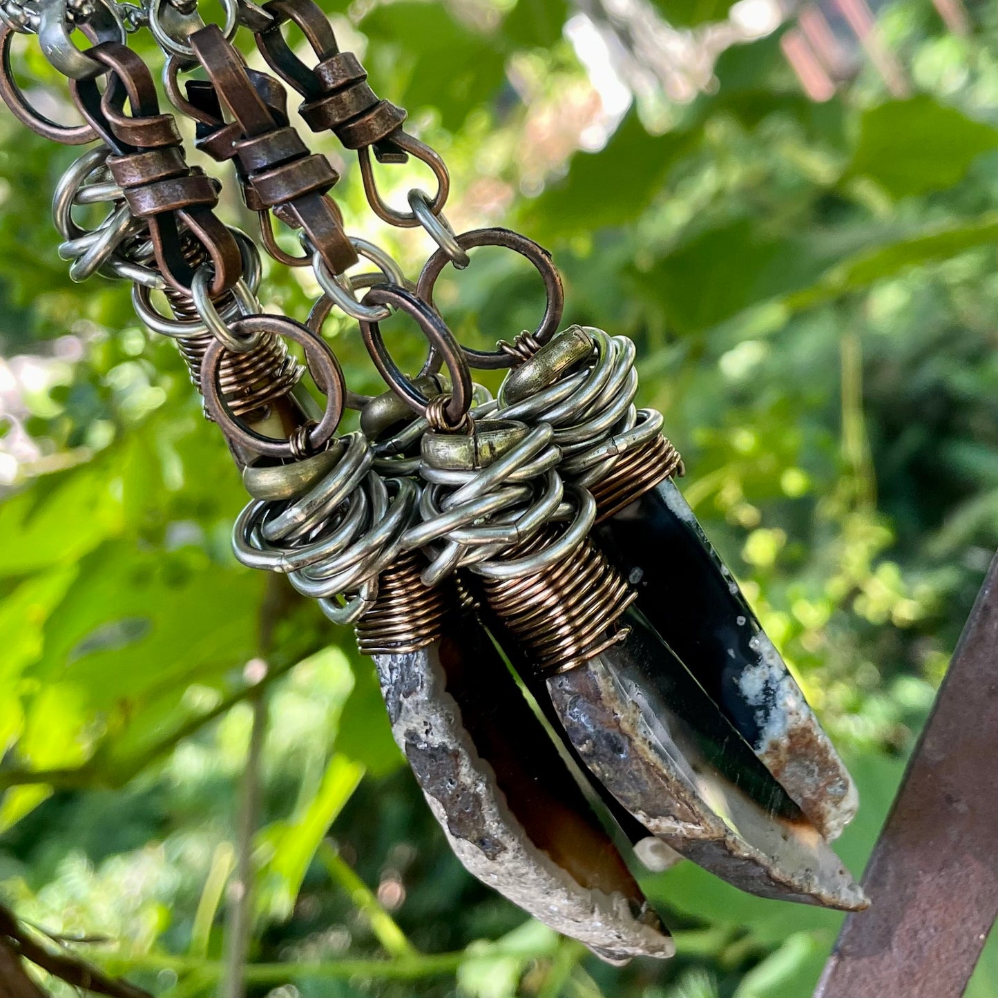 Renegade Black Agat Necklace.