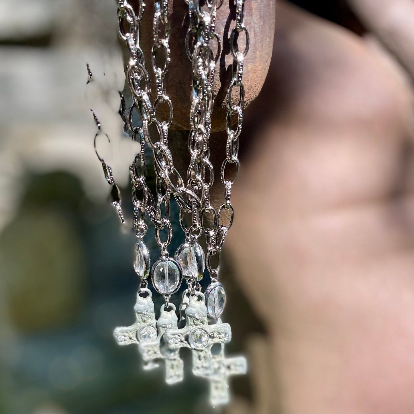 Joya Crystal Pendant Necklace.