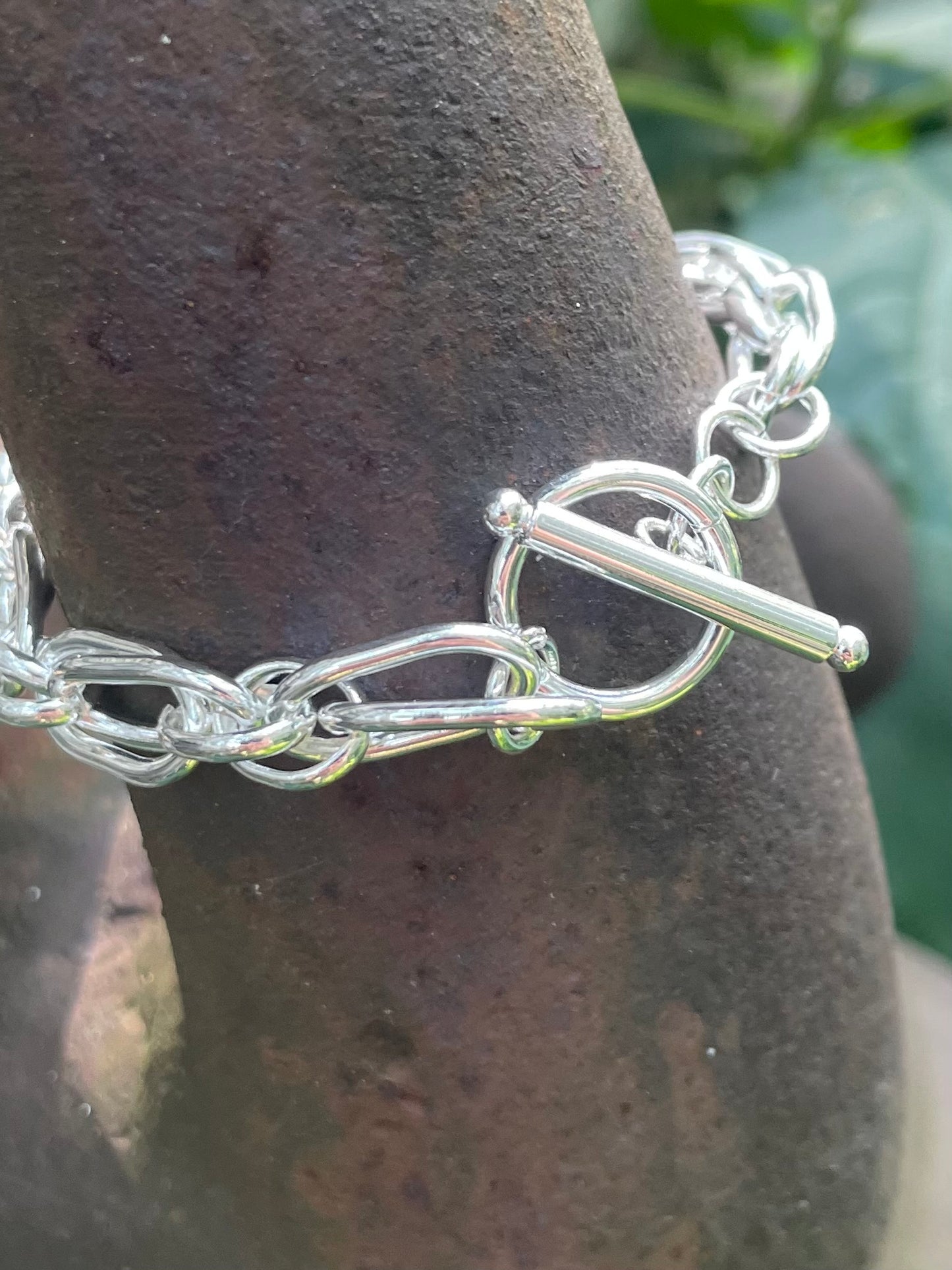 Silver Creek Sterling Link Bracelet.