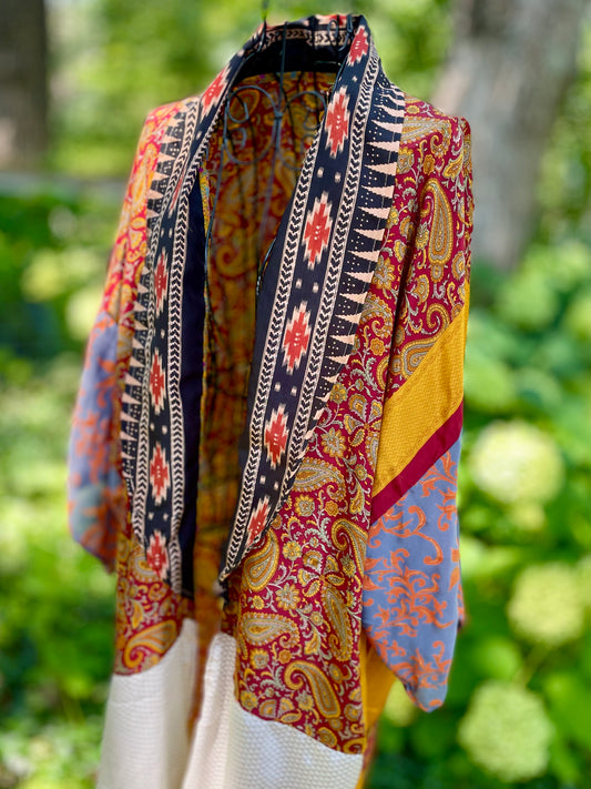 The Hey Delilah Silk Duster Kimono.