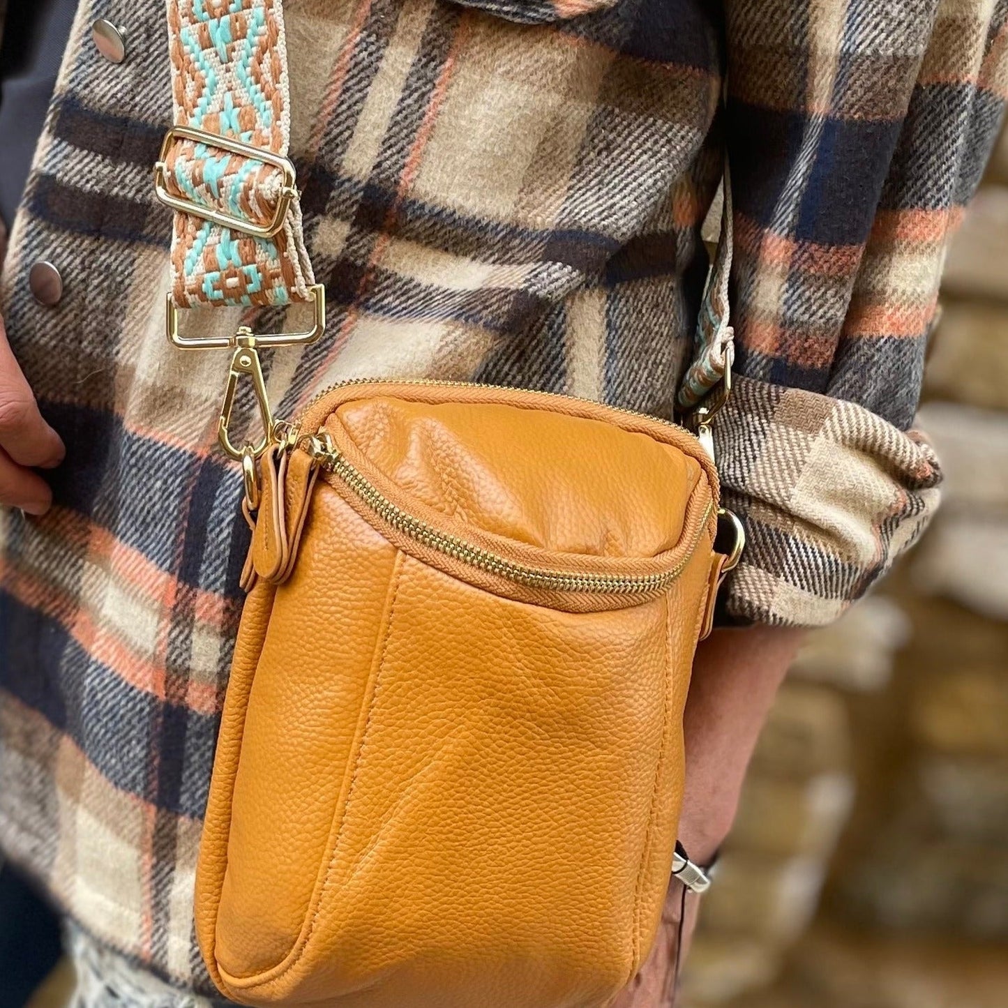 Freedom Crossbody Bag - Rust