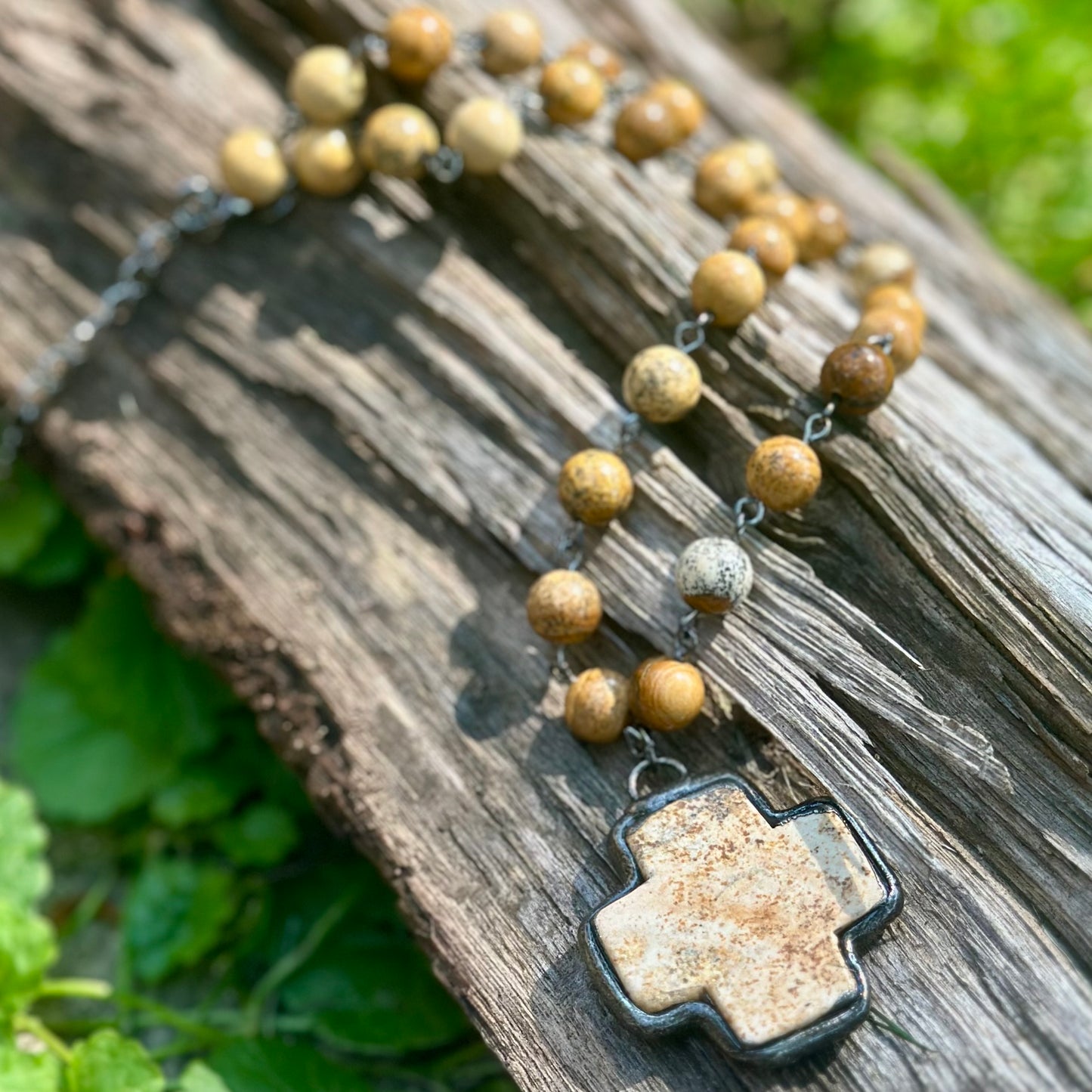 Teton Soldered Cross Necklace