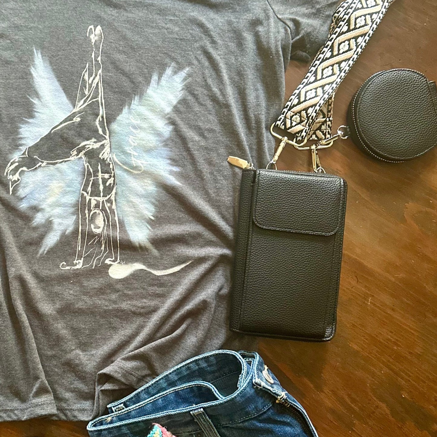 Angel of Grace T-shirt - Heather Grey