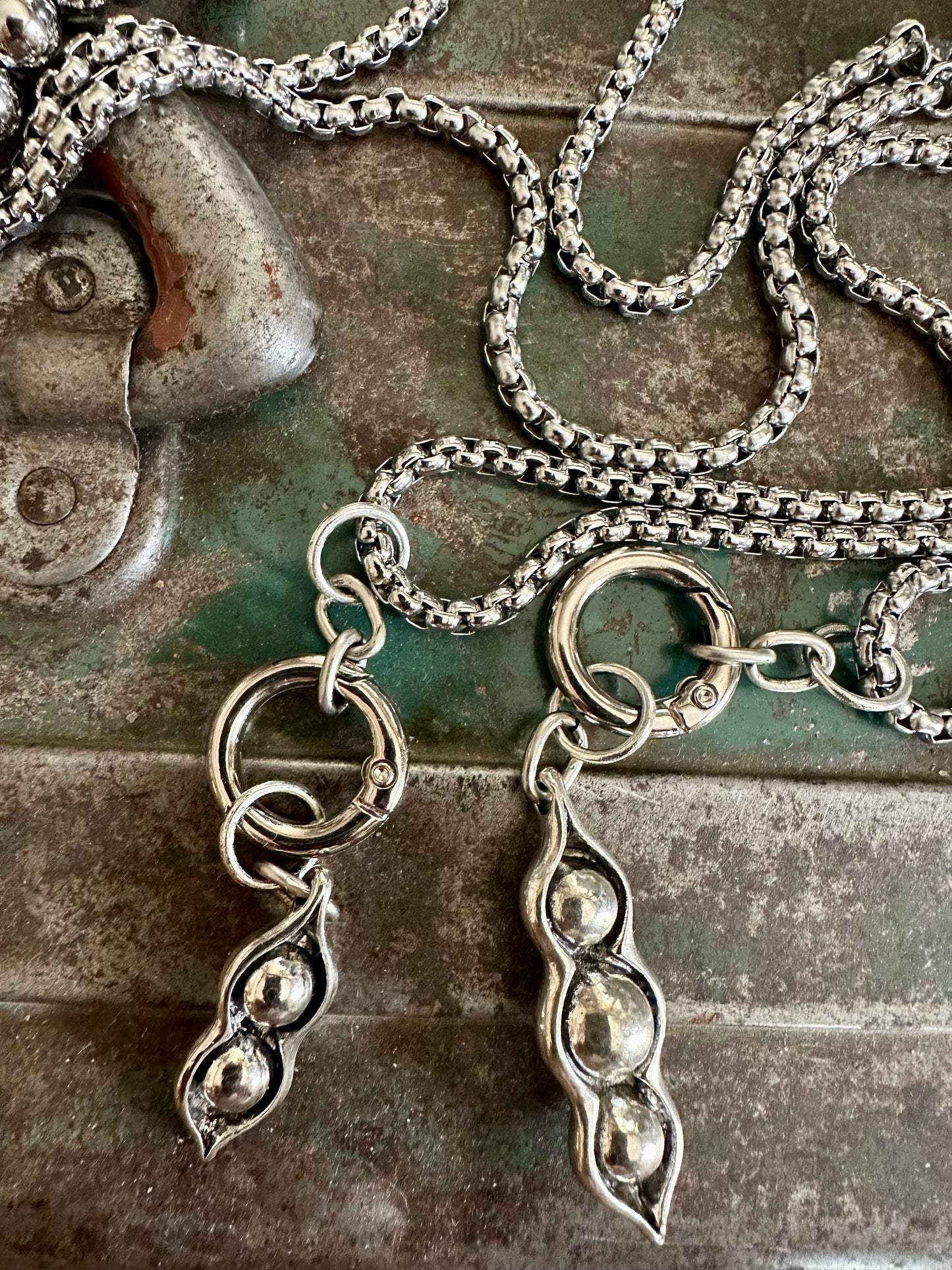 Pea pods of  Love - Silver Smith Collection