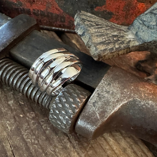 Caroline sterling silver ring